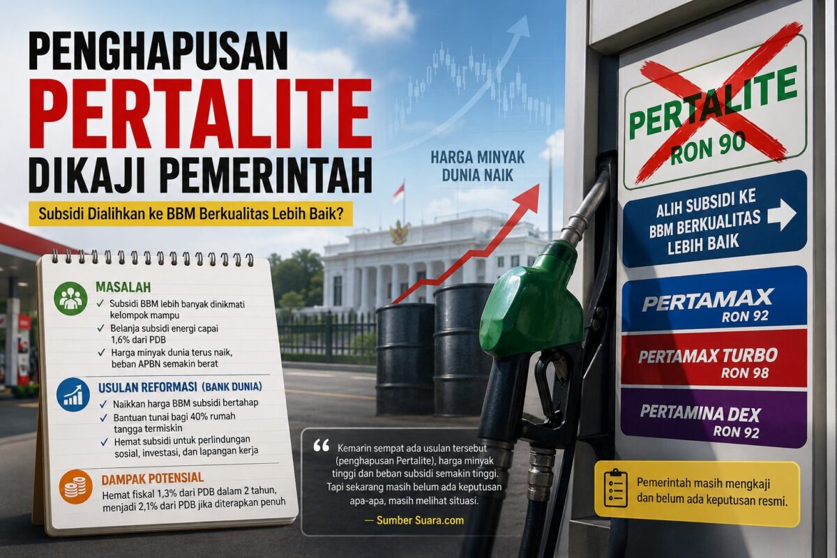 Penghapusan Pertalite Kembali Dikaji, Pemerintah Belum Ambil Keputusan (Foto: Ilustrasi AI)