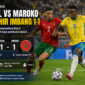Maroko Tahan Brasil 1-1 pada Laga Perdana Grup C (Foto: Ilustrasi AI)