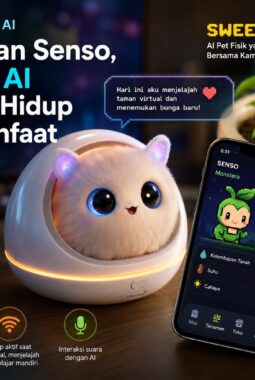 AI Bawa Tamagotchi ke Level Baru Lewat Sweeker dan Senso