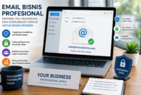 Email Bisnis Profesional Jadi Kunci Kredibilitas dan Keamanan UMKM (Foto:Ilustrasi AI)