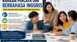 Cara Meningkatkan Percaya Diri Berbahasa Inggris, Riset Jepang Ungkap Kuncinya (Foto:Ilustrasi Ai)