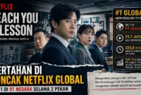 Teach You A Lesson Bertahan di Puncak Netflix Global (Foto:Ilustrasi AI)