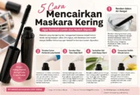 5 Cara Mencairkan Maskara Kering agar Kembali Lembut dan Mudah Dipakai (Foto:Ilustrasi AI)
