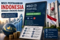 MSCI Pertahankan Indonesia sebagai Emerging Market, Reformasi Pasar Modal Terus Dipercepat (Foto:Ilustrasi Ai)