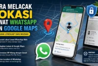 Cara Melacak Lokasi Lewat WhatsApp dan Google Maps, Simak Langkah Lengkapnya (Foto: Ilustrasi AI)