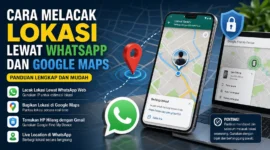 Cara Melacak Lokasi Lewat WhatsApp dan Google Maps, Simak Langkah Lengkapnya (Foto: Ilustrasi AI)