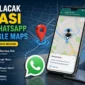 Cara Melacak Lokasi Lewat WhatsApp dan Google Maps, Simak Langkah Lengkapnya (Foto: Ilustrasi AI)