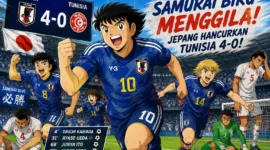 Jepang Hancurkan Tunisia 4-0, Peta Grup F Berubah (Foto: Ilustrasi AI)