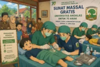 Unand Gelar Sunat Massal Gratis untuk 70 Anak di Solok (Foto: Ilustrasi AI)