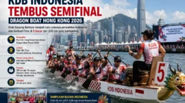 Klub Dayung Bahtera Tembus Semifinal Dragon Boat Hong Kong 2026 (Foto: Ilustrasi AI)