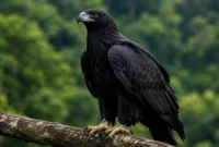 Mengenal Elang Hitam, Burung Pemangsa Unik dengan Cakar Khusus Pemburu Telur (Foto: Ilustrasi AI)