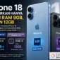 iPhone 18 Dikabarkan Hanya Pakai RAM 9GB, Bukan 12GB 
(Foto: Ilustrasi AI)