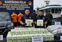 Bareskrim Gagalkan Penyelundupan 325 Kg Sabu dari Thailand