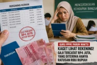 Guru PPPK Paruh Waktu Temukan Gaji Rp4 Juta di Rekening, Diduga Tak Pernah Diterima (Foto : Ilustrasi AI)