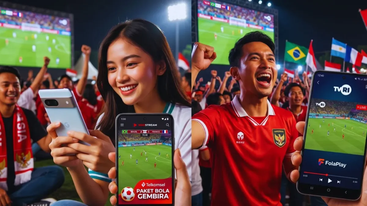 Daftar Aplikasi Resmi Nonton Piala Dunia 2026 Legal (Ffoto: Ai)