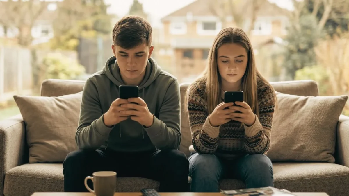 Kecanduan Smartphone Picu Penurunan Angka Kelahiran (Foto: Ai)