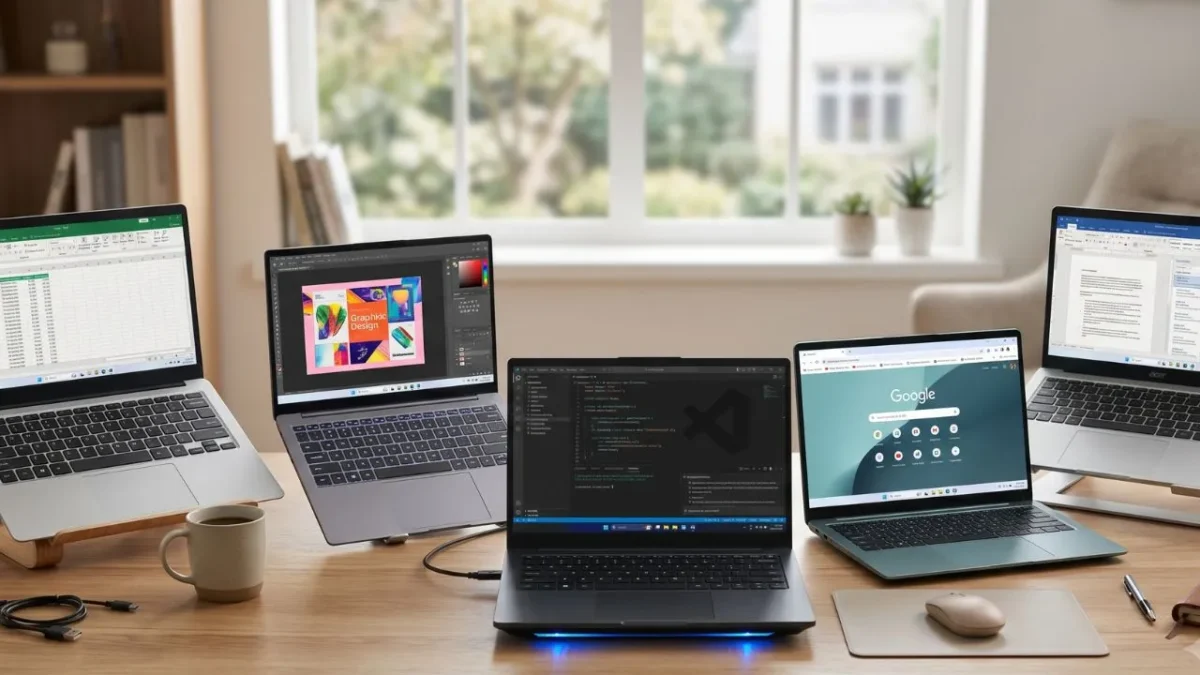 5 Laptop Intel Core i5 Murah Juni 2026, Mulai Rp6 Jutaan! (Foto: Ai)