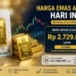 Harga Emas Antam 24 Karat Tak Bergerak, Buyback Tetap Rp 2,5 Juta (Foto: Ilustrasi Ai)