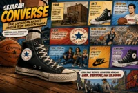 Sejarah Sepatu Converse: Dari Lapangan Basket hingga Ikon Fashion Dunia (Foto lustrasi Ai)