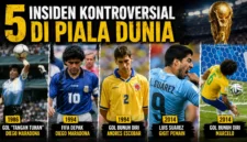 5 Insiden Paling Kontroversial dalam Sejarah Piala Dunia (Ilustrasi Ai)