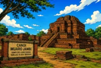 Candi Muaro Jambi, Kompleks Buddha Terluas di Asia Tenggara (Foto: rri.co.id/ilustrasi Ai)