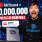 MrBeast Cetak Rekor, Jadi YouTuber Pertama dengan 500 Juta Subscriber (Foto:Ilustrasi AI Dengarkabar)