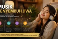 Musik dan Kesehatan Mental, Terapi Emosional Alami (Foto : Ilustrasi Ai)