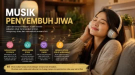 Musik dan Kesehatan Mental, Terapi Emosional Alami (Foto : Ilustrasi Ai)