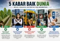 5 Kabar Baik dari Berbagai Negara yang Jarang Tersorot (Foto: Ilustrasi AI)