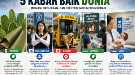 5 Kabar Baik dari Berbagai Negara yang Jarang Tersorot (Foto: Ilustrasi AI)