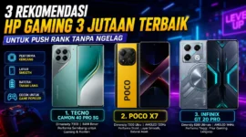 3 Rekomendasi HP Gaming 3 Jutaan Terbaik untuk Push Rank Tanpa Ngelag (Foto: Ilustrasi AI Dengarkabar)