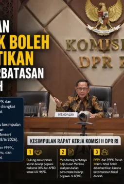 DPR Larang Daerah Memberhentikan PPPK Akibat Keterbatasan Anggaran