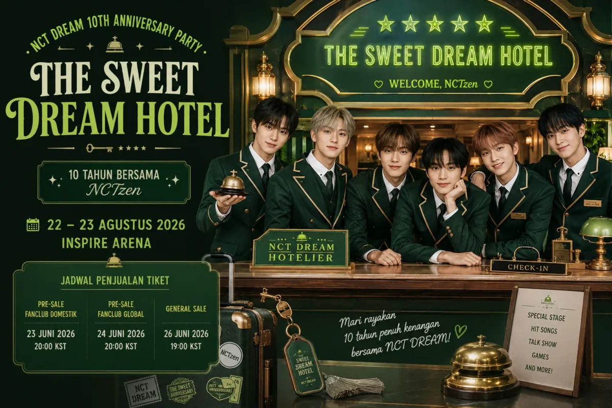 NCT Dream Gelar Fan Meeting Spesial Rayakan 10 Tahun Debut (Foto : Ilustrasi Ai)