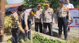 Polres Kerinci Bangun Fasilitas Air Bersih untuk Warga Desa Sungai Jernih (Foto: Dok. Istimewa)