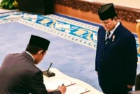 Daftar Pejabat yang Dilantik Prabowo di Istana Negara Hari Ini (Foto:ANTARA FOTO/Bayu Pratama S/Detik.com)
