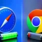 Safari Diklaim Lebih Hemat Baterai dan Lebih Aman dari Chrome (Foto : detikINET)