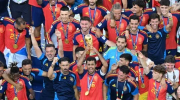 Hadiah Piala Dunia 2026 Spanyol Terancam Pajak 30 Persen di AS (Foto: ANTARA FOTO/Michael Teguh Adiputra Siahaan)