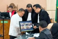 Ratusan Warga Padati PN Pekanbaru Saksikan Vonis Abdul Wahid (Foto: dok. ist)
