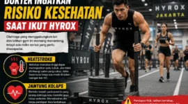 Dokter Ungkap Risiko Heatstroke hingga Jantung Kolaps Saat Ikut Hyrox (Foto: Ilustrasi AI)