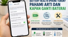 Battery Health iPhone Turun? Ini Arti Sebenarnya dan Waktu yang Tepat Mengganti Baterai (Foto: ilustrasi AI)