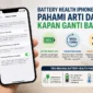 Battery Health iPhone Turun? Ini Arti Sebenarnya dan Waktu yang Tepat Mengganti Baterai (Foto: ilustrasi AI)