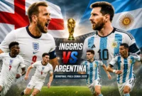 Inggris vs Argentina: Messi Hadapi Rival Bersejarah untuk Pertama Kali (Foto: Ilustrasi AI)