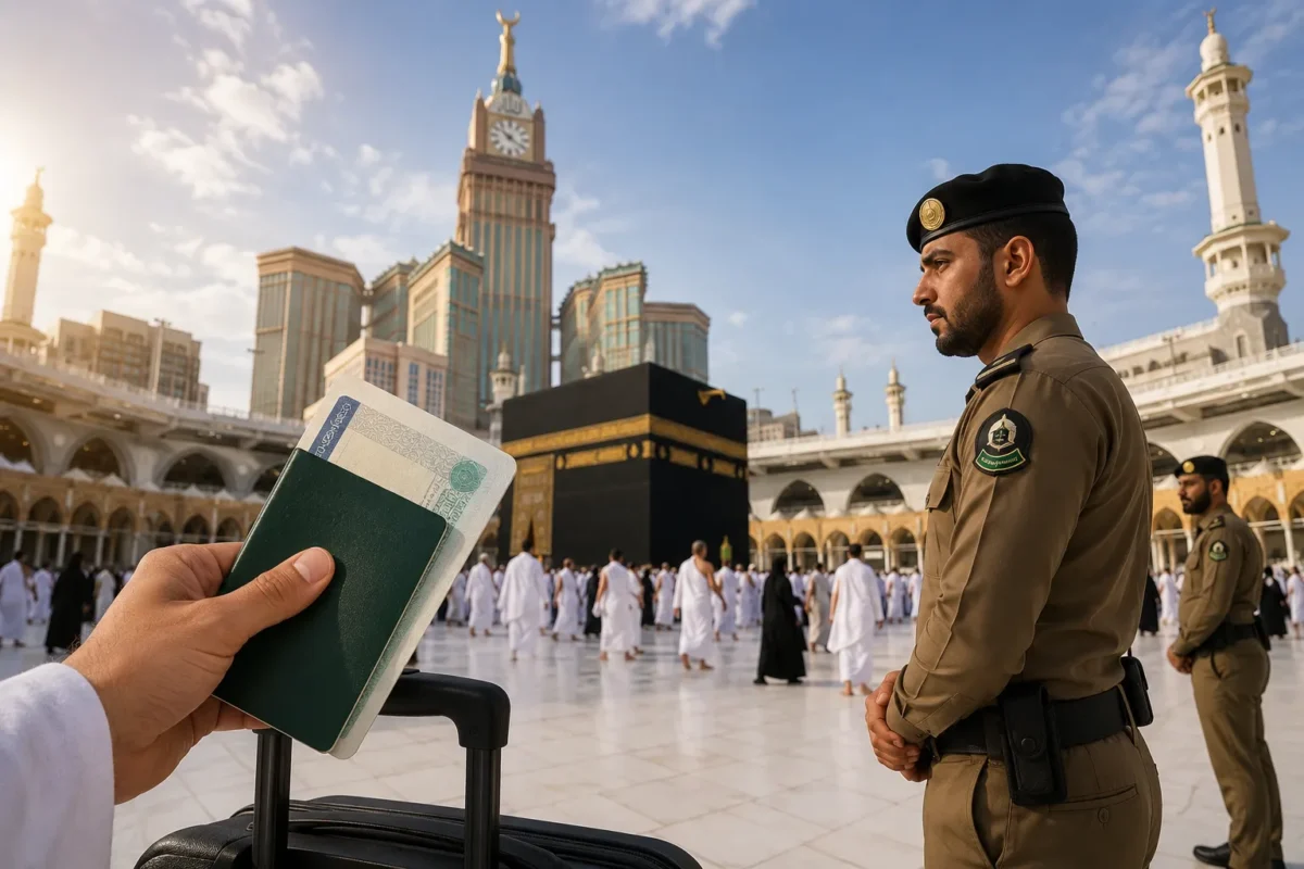 Arab Saudi Ancam Denda Rp240 Juta bagi Pelanggar Visa (Foto: Ilustrasi AI)