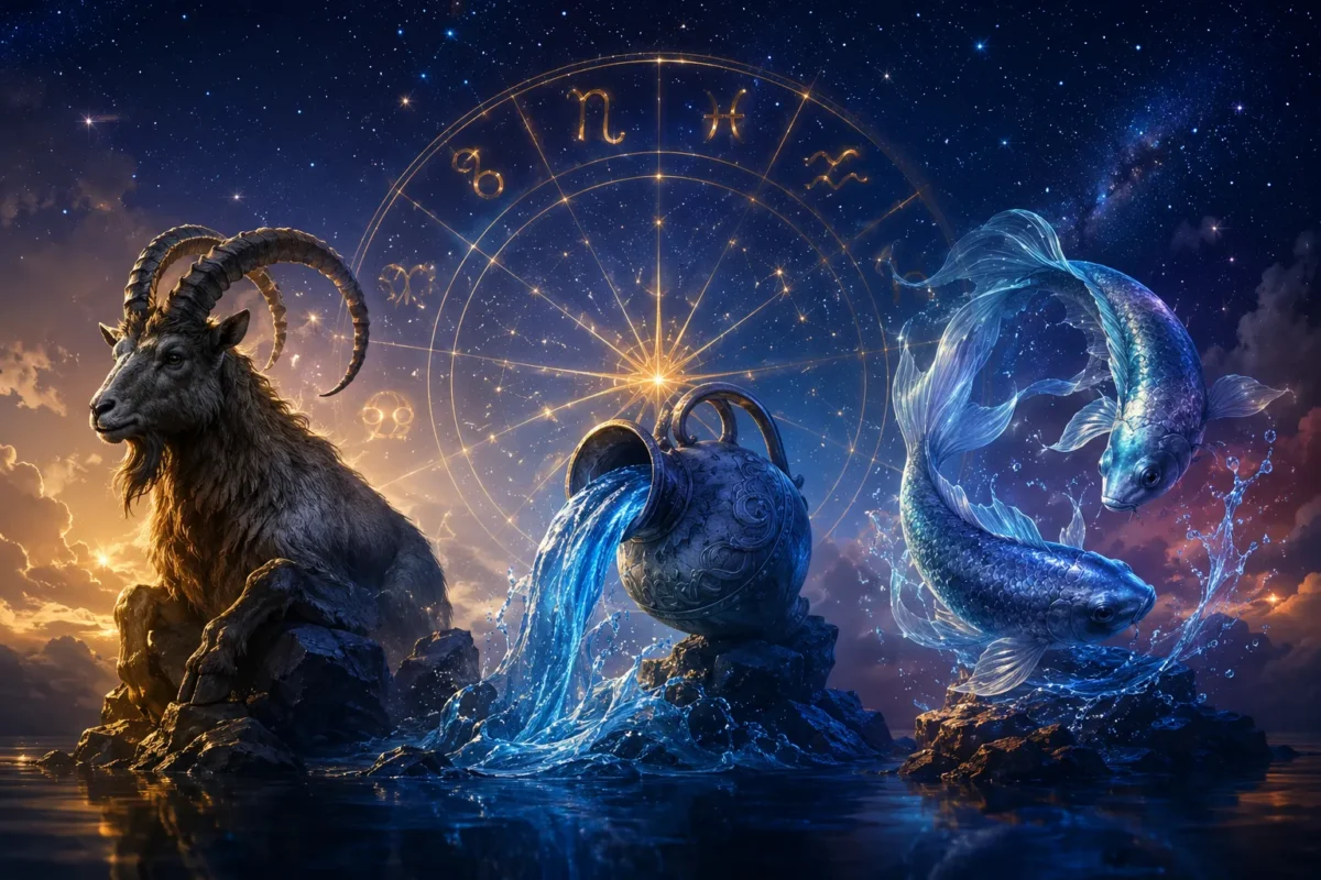 Ramalan Zodiak Hari Ini: Capricorn, Aquarius, dan Pisces (Foto: Ilustrasi AI)