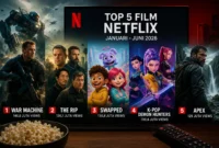 5 Film Netflix Paling Banyak Ditonton Januari-Juni 2026 (Foto: Ilustrasi AI)