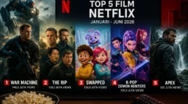 5 Film Netflix Paling Banyak Ditonton Januari-Juni 2026 (Foto: Ilustrasi AI)
