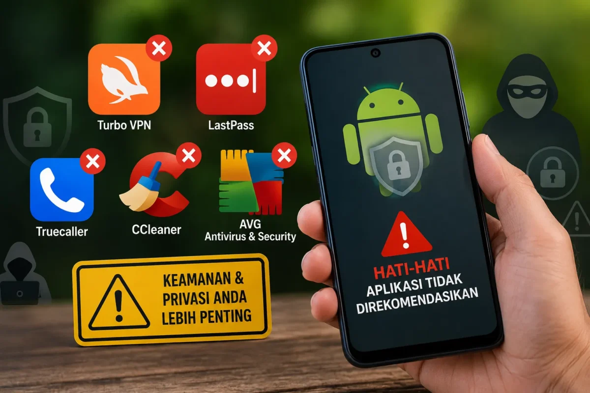 Ahli Android Ungkap 5 Aplikasi Populer yang Sebaiknya Dihindari (Foto: Ilustrasi AI)