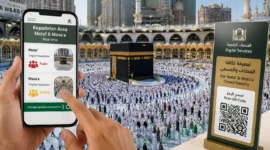 Masjidil Haram Luncurkan Layanan Pantau Kepadatan Tawaf Secara Real-Time (Foto: Ilustrasi Ai)