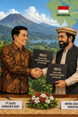 Ekspor Kopi Kerinci Tembus Pakistan, Target Rp18 Miliar