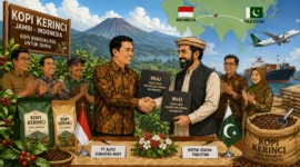 Ekspor Kopi Kerinci Tembus Pakistan, Target Rp18 Miliar ( Foto: Ilustrasi AI)